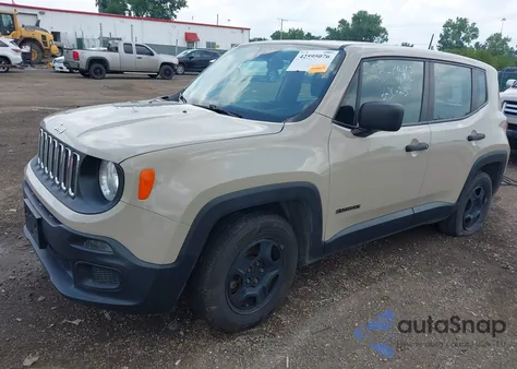 2015 Jeep Renegade Sport from USA, damaged, VIN ZACCJAAT5FPC15062